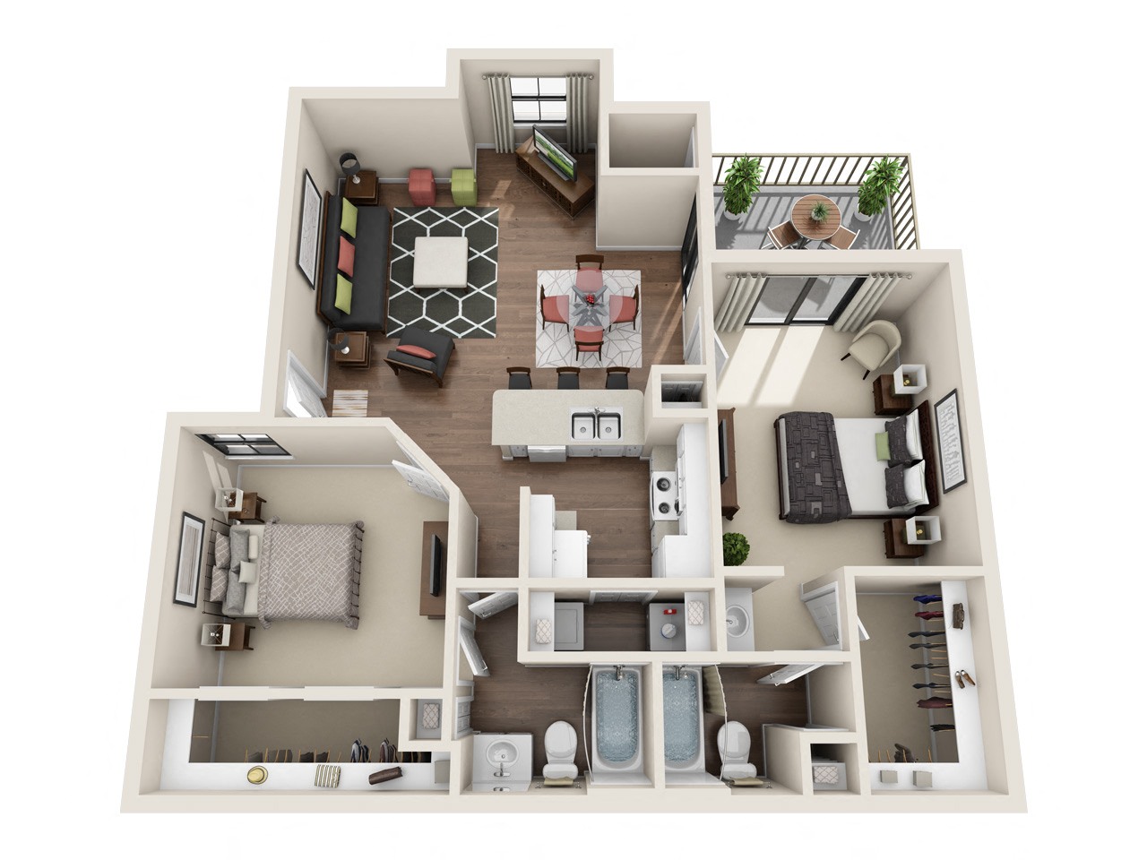 Evergreen floor plan